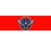 Ultra MAGA USA Eagle Crest Trump 2024 United States America Bumper Sticker