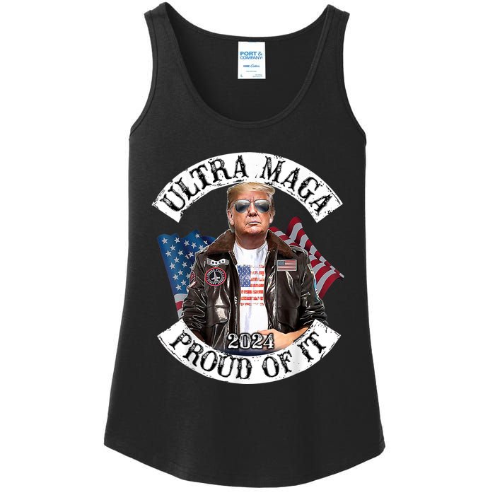 Ultra Maga And Proud Of It Ladies Essential Tank