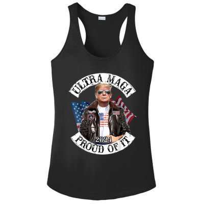 Ultra Maga And Proud Of It Ladies PosiCharge Competitor Racerback Tank