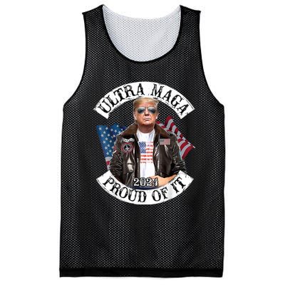 Ultra Maga And Proud Of It Mesh Reversible Basketball Jersey Tank