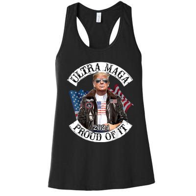 Ultra Maga And Proud Of It Women's Racerback Tank