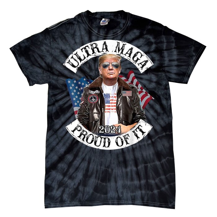 Ultra Maga And Proud Of It Tie-Dye T-Shirt