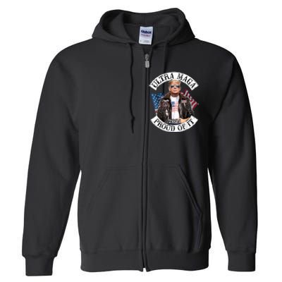 Ultra Maga And Proud Of It Full Zip Hoodie