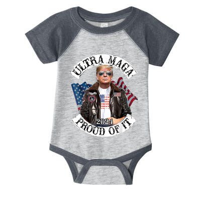 Ultra Maga And Proud Of It Infant Baby Jersey Bodysuit