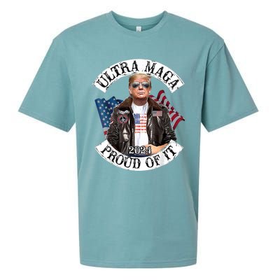 Ultra Maga And Proud Of It Sueded Cloud Jersey T-Shirt