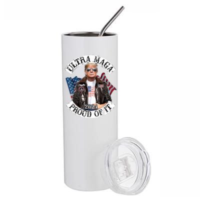 Ultra Maga And Proud Of It Stainless Steel Tumbler