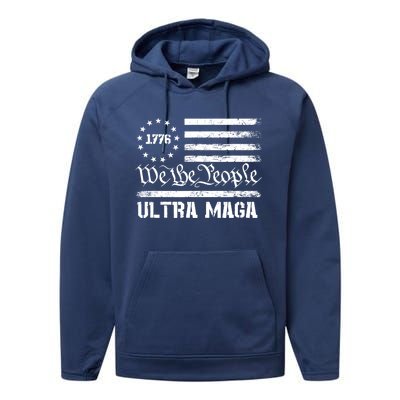 Ultra MAGA Performance Fleece Hoodie