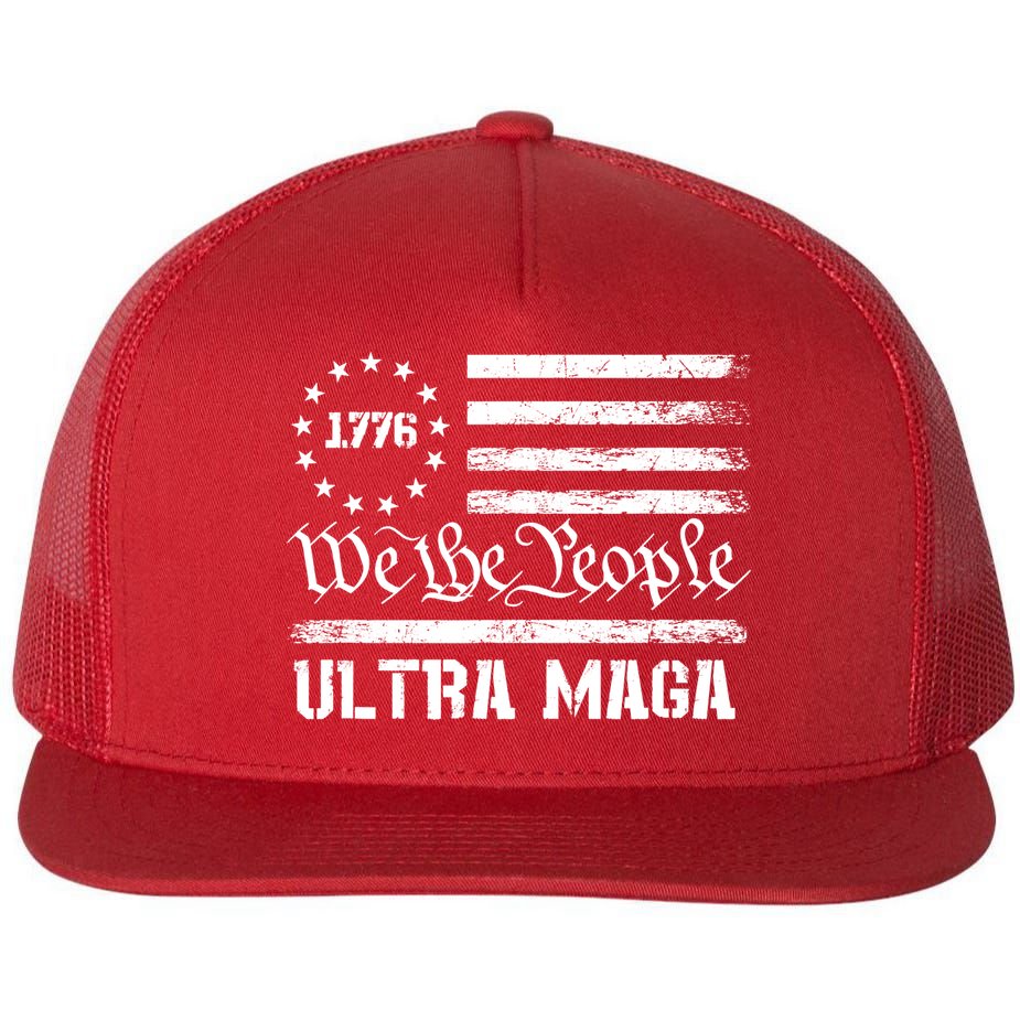Ultra MAGA Flat Bill Trucker Hat