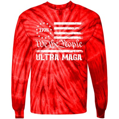 Ultra MAGA Tie-Dye Long Sleeve Shirt