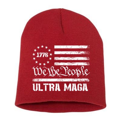 Ultra MAGA Short Acrylic Beanie