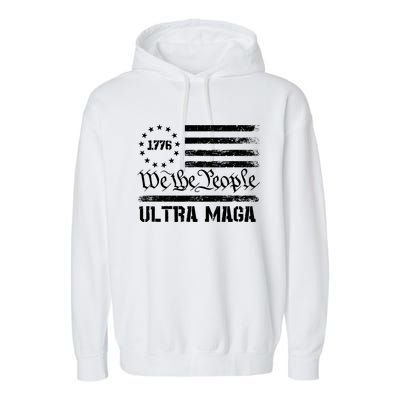 Ultra MAGA Garment-Dyed Fleece Hoodie