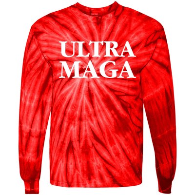 Ultra MAGA Tie-Dye Long Sleeve Shirt