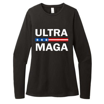 Ultra MAGA Womens CVC Long Sleeve Shirt