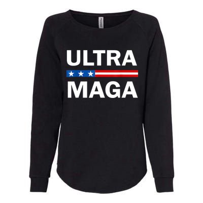 Ultra MAGA Womens California Wash Sweatshirt