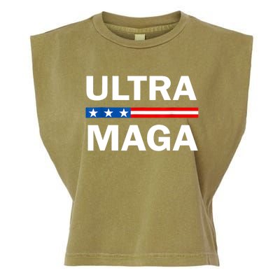 Ultra MAGA Garment-Dyed Women's Muscle Tee