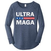 Ultra MAGA Women's Perfect Tri Tunic Long Sleeve Shirt