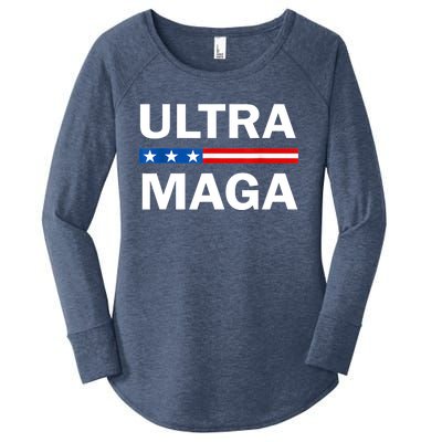 Ultra MAGA Women's Perfect Tri Tunic Long Sleeve Shirt