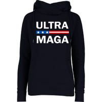 Ultra MAGA Womens Funnel Neck Pullover Hood