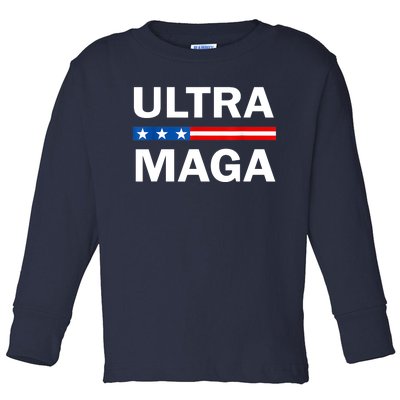 Ultra MAGA Toddler Long Sleeve Shirt