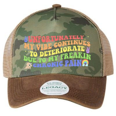 Unfortunately My Vibe Continues To Deteriorate Legacy Tie Dye Trucker Hat