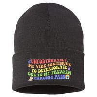 Unfortunately My Vibe Continues To Deteriorate Sustainable Knit Beanie