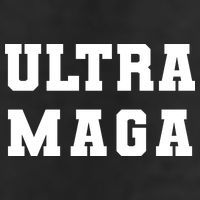 Ultra MAGA Varsity College Font Logo Adult Drive Performance Visor
