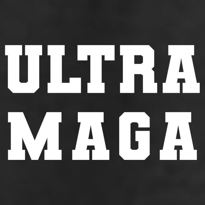 Ultra MAGA Varsity College Font Logo Adult Drive Performance Visor