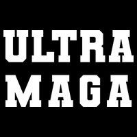 Ultra MAGA Varsity College Font Logo Wool Snapback Cap