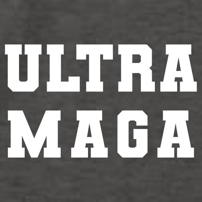 Ultra MAGA Varsity College Font Logo Vector Backpack