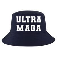 Ultra MAGA Varsity College Font Logo Cool Comfort Performance Bucket Hat