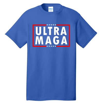 Ultra MAGA Varsity USA United States Of America Tall T-Shirt