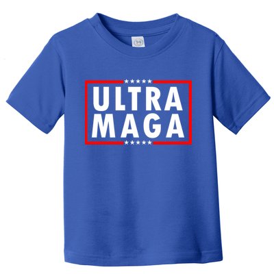 Ultra MAGA Varsity USA United States Of America Toddler T-Shirt