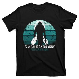 US Military Veterans Suicide Awareness PTSD Awareness T-Shirt