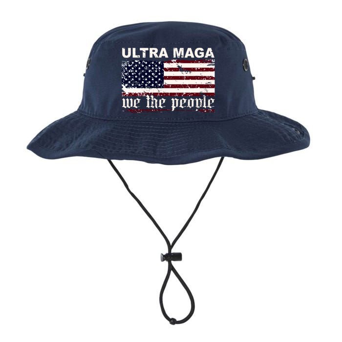 Ultra Maga We The People USA Flag Vintage Legacy Cool Fit Booney Bucket Hat