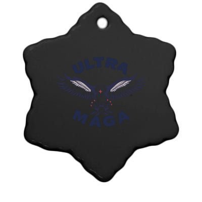 Ultra Maga We The People Ceramic Star Ornament