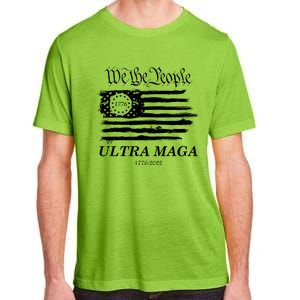 Ultra MAGA We The People Proud Betsy Ross Flag 1776 2022 Adult ChromaSoft Performance T-Shirt