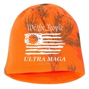 Ultra MAGA We The People Proud Betsy Ross Flag 1776 2022 Kati - Camo Knit Beanie