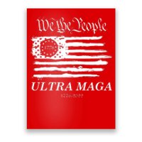 Ultra MAGA We The People Proud Betsy Ross Flag 1776 2022 Poster