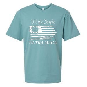 Ultra MAGA We The People Proud Betsy Ross Flag 1776 2022 Sueded Cloud Jersey T-Shirt