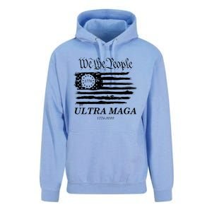 Ultra MAGA We The People Proud Betsy Ross Flag 1776 2022 Unisex Surf Hoodie