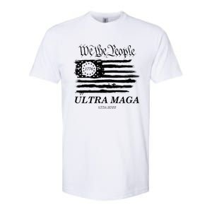 Ultra MAGA We The People Proud Betsy Ross Flag 1776 2022 Softstyle CVC T-Shirt