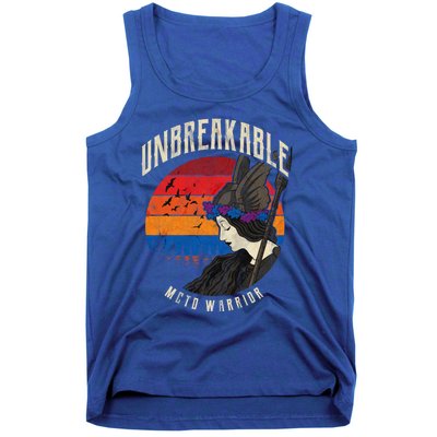 Unbreakable Mctd Warrior Vintage Sunset Funny Gift Tank Top