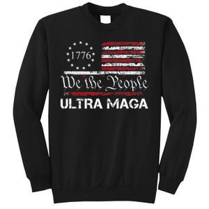 Ultra Maga We The People Proud Republican Usa Flag Sweatshirt