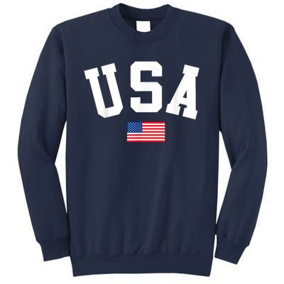 USA Men Women American Flag Patriotic 4th Of July Sweatshirt