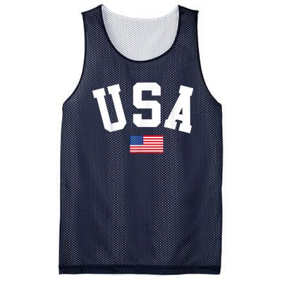 USA Men Women American Flag Patriotic 4th Of July Mesh Reversible Basketball Jersey Tank