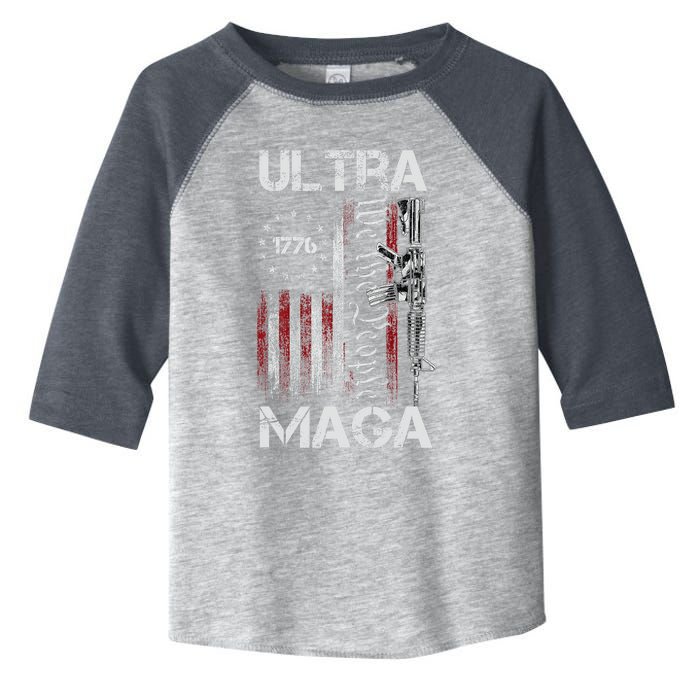 Ultra Maga We The People Proud Ultra Maga Toddler Fine Jersey T-Shirt