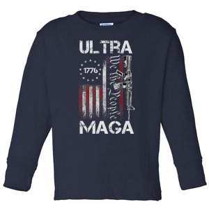 Ultra Maga We The People Proud Ultra Maga Toddler Long Sleeve Shirt