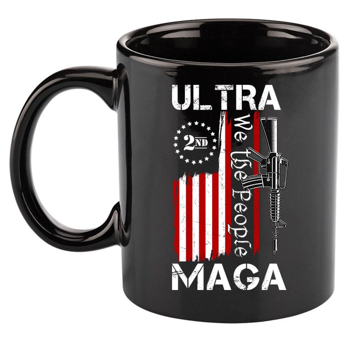 Ultra MAGA We The People 2nd Amendment 11oz C Handle Ceramic Mug
