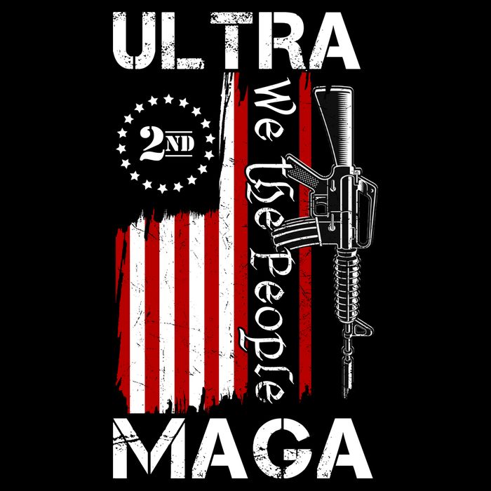 Ultra MAGA We The People 2nd Amendment Zip Tote Bag