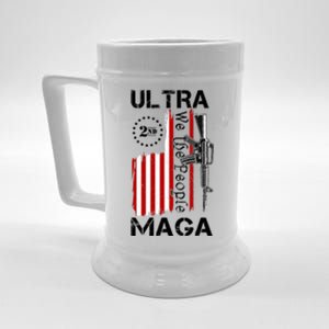 Ultra MAGA We The People 2nd Amendment Beer Stein